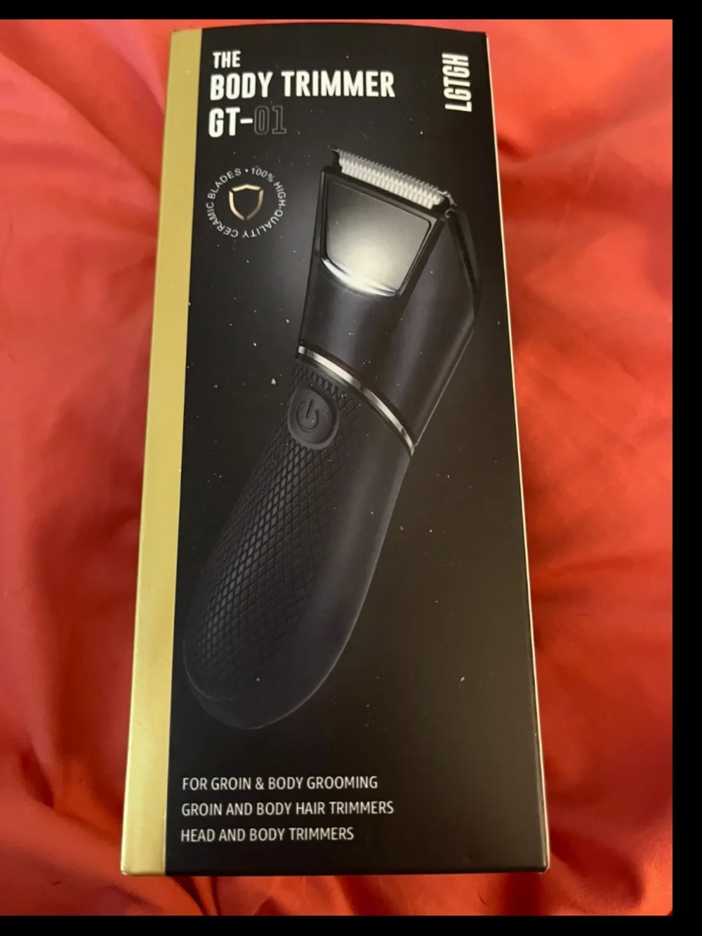 NIB NEW LGTECH GT-01 Body Trimmer, factory sealed in original packaging.